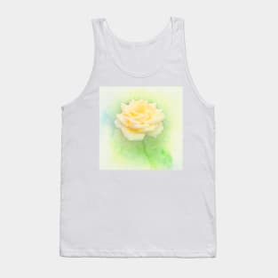 A Single Yellow Rose Tank Top